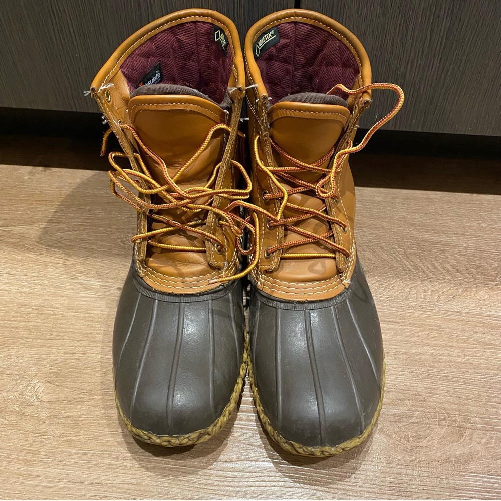 Men’s LLBean Bean Boots, 8” GORE-TEX/Insulated Boots size 10W